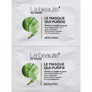 Purifying facial mask